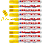 Rotulador Edding 3000 Amarillo | Edding | Pack 10 Unidades